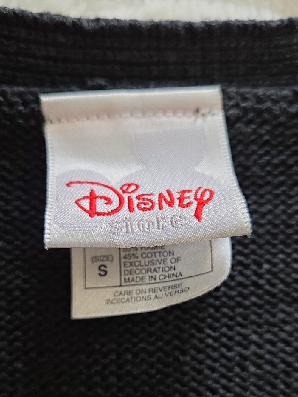 RARE Vintage Disney Store Winnie the Pooh Halloween Cardigan Sweater Shirt Small - Picture 2 of 16